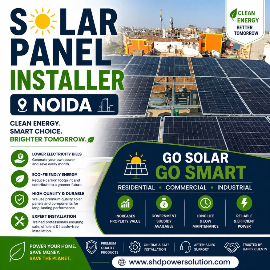 solar panel installer noida